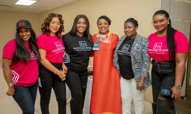 Women of the Finewiners Network together at Women's Day 2024